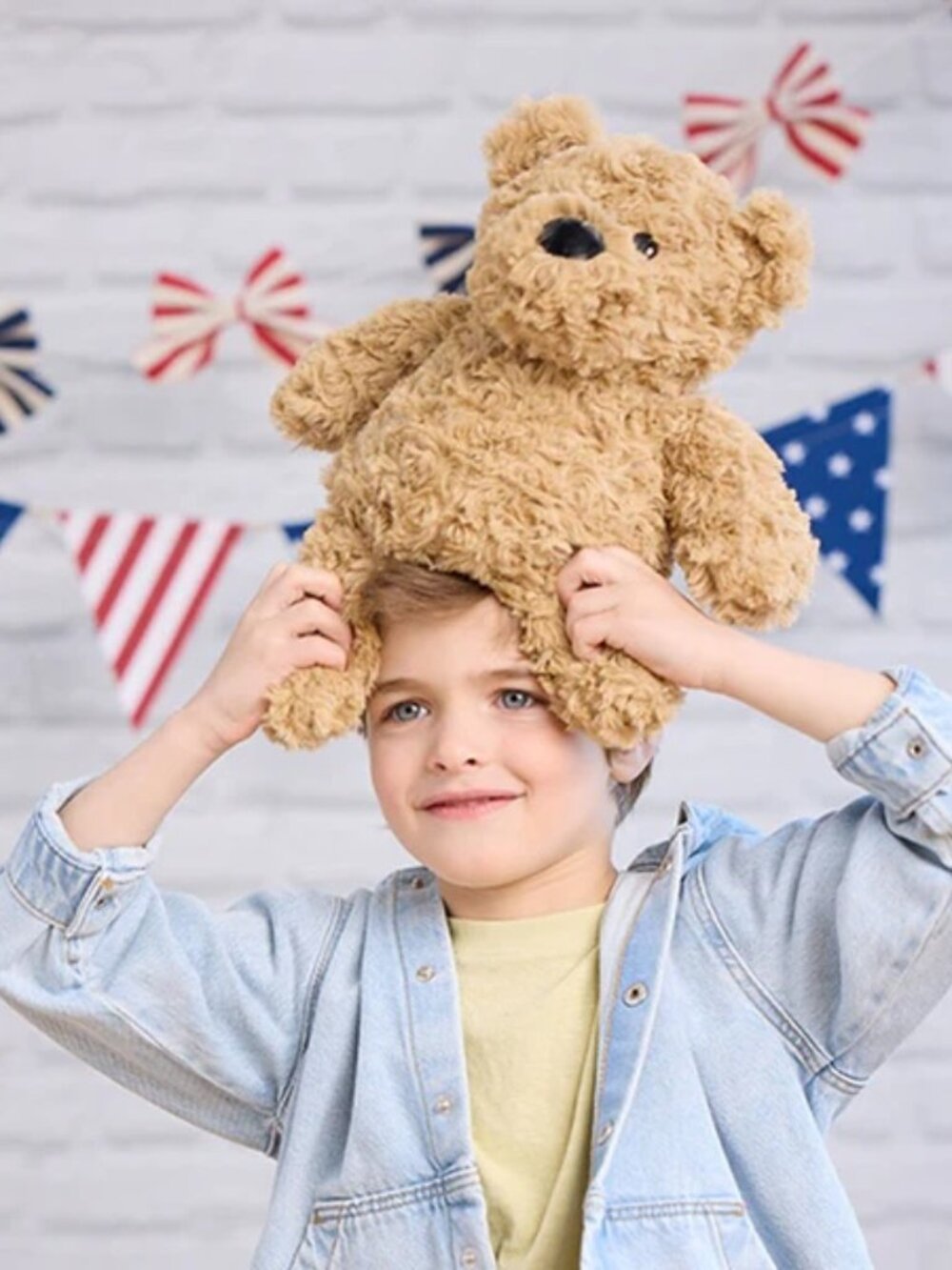 Brown Curly Bear Warmies NWT Weighted Lavender Hot Cold Compress Wellness - Picture 2 of 7